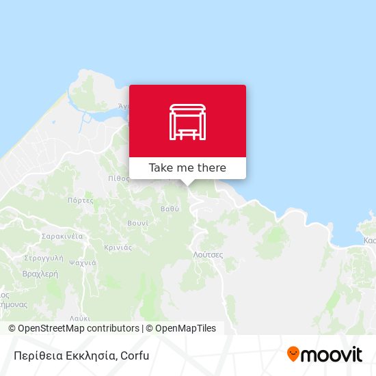 Περίθεια Εκκλησία map