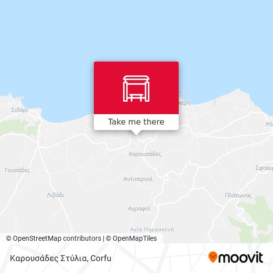 Καρουσάδες Στύλια map