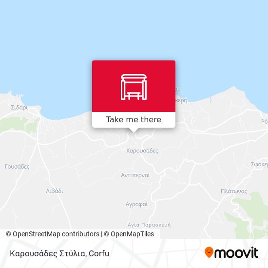 Καρουσάδες Στύλια map