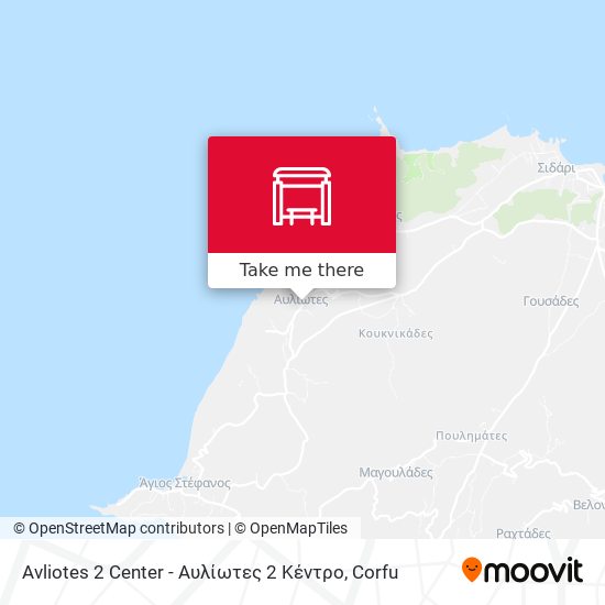 Avliotes 2 Center - Αυλίωτες 2 Κέντρο map