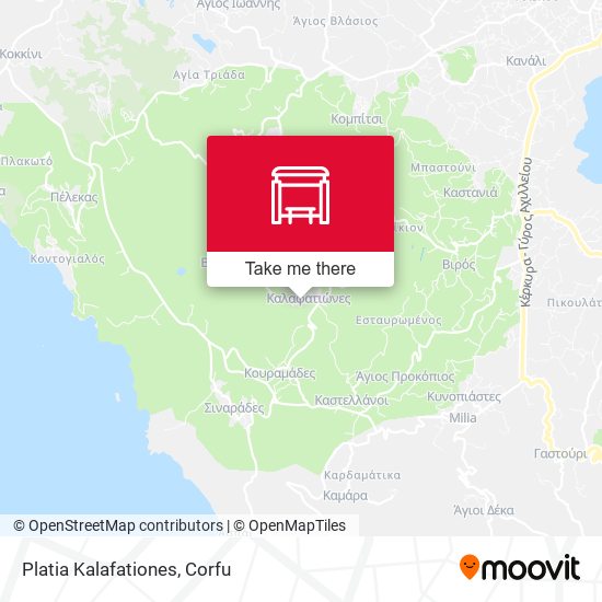 Platia Kalafationes map