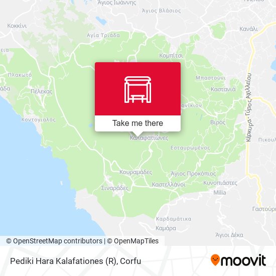 Pediki Hara Kalafationes (R) map