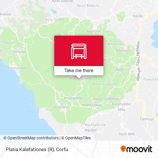 Platia Kalafationes (R) map
