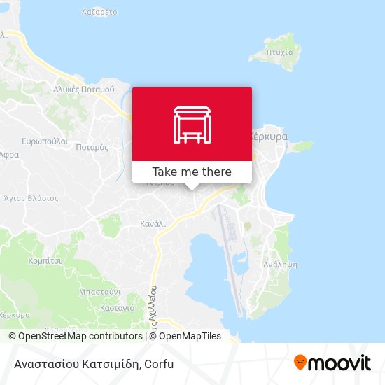Αναστασίου Κατσιμίδη map