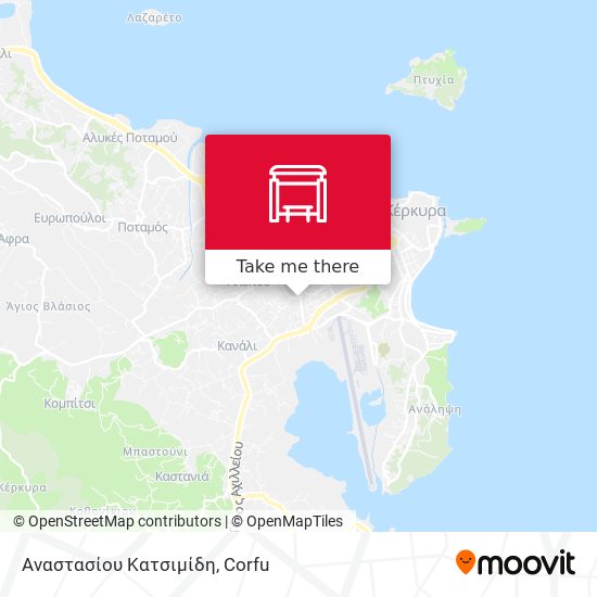 Αναστασίου Κατσιμίδη map