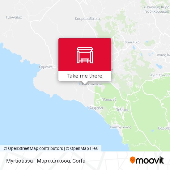 Myrtiotissa - Μυρτιώτισσα map
