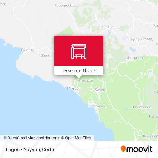 Logou - Λόγγου map