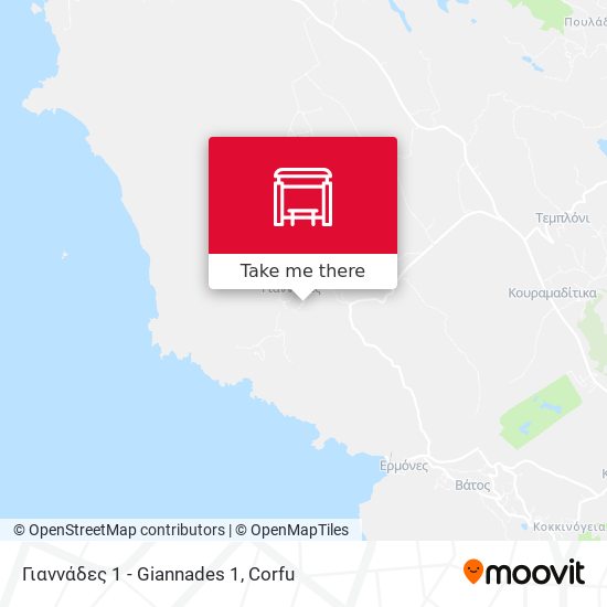 Γιαννάδες 1 - Giannades 1 map
