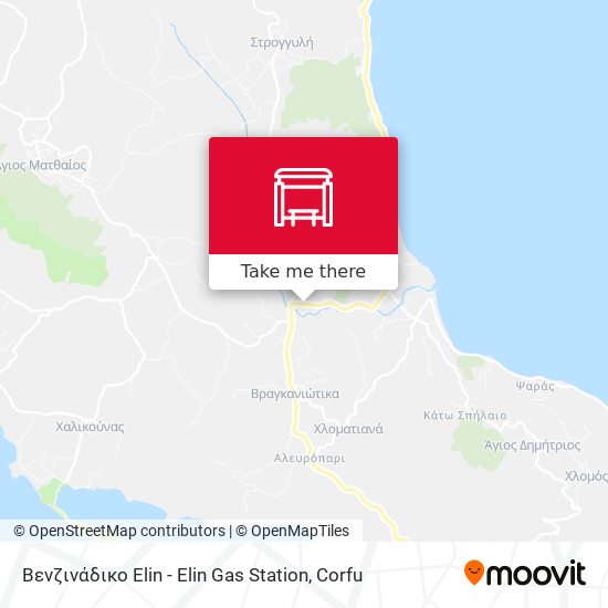 Βενζινάδικο Elin - Elin Gas Station map
