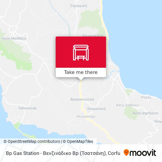 Bp Gas Station - Βενζινάδικο Bp (Τσατσάνη) map
