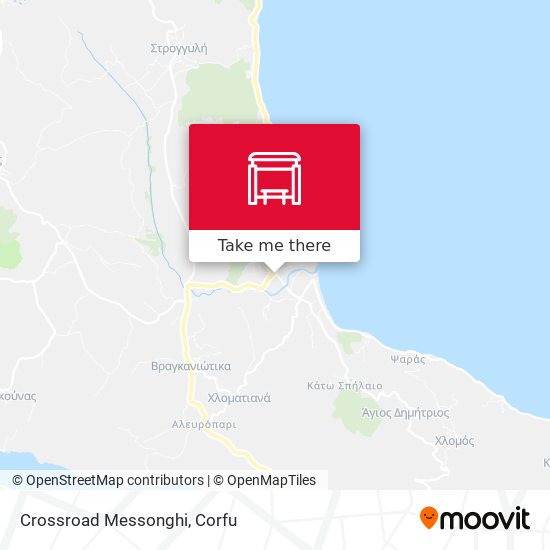 Crossroad Messonghi map