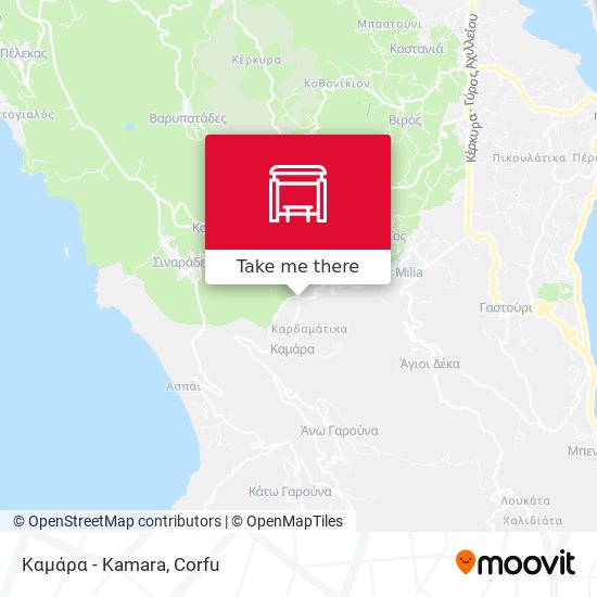 Καμάρα - Kamara map