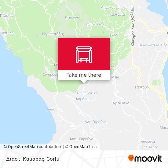 Διαστ. Καμάρας map