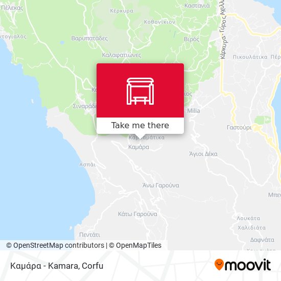 Καμάρα - Kamara map