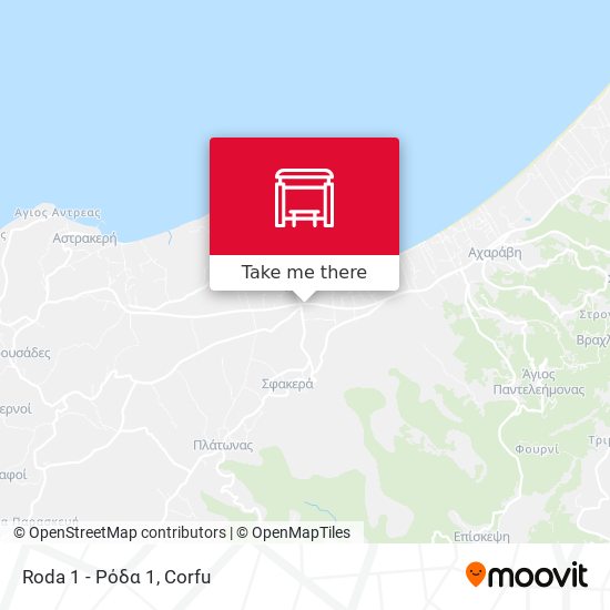 Roda 1 - Ρόδα 1 map