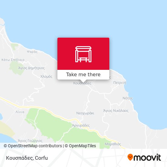 Κουσπάδες map