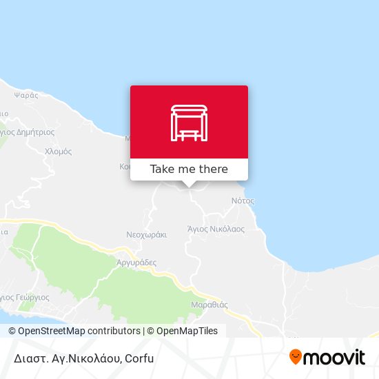 Διαστ. Αγ.Νικολάου map