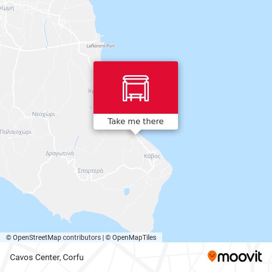 Cavos Center map