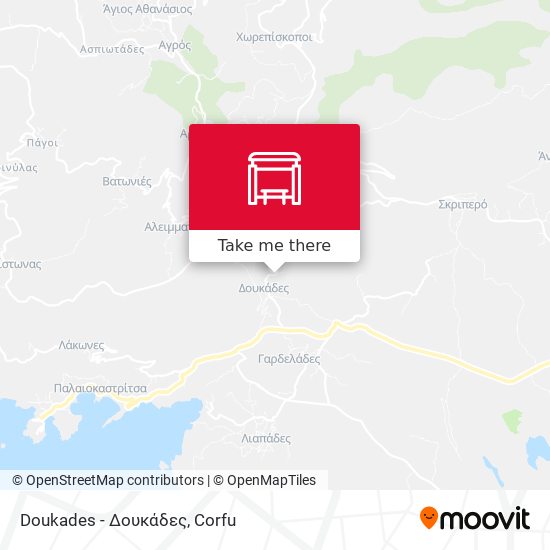 Doukades - Δουκάδες map