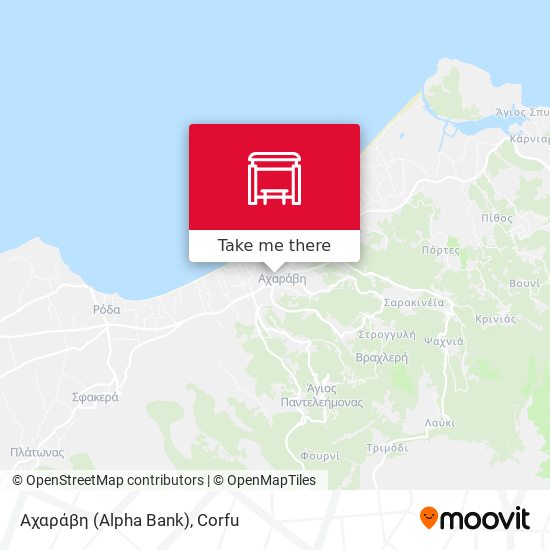 Αχαράβη (Alpha Bank) map