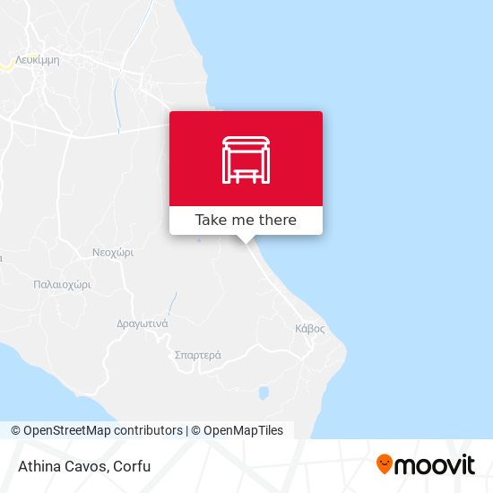 Athina Cavos map