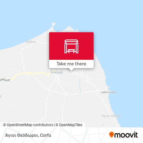 Άγιοι Θεόδωροι map