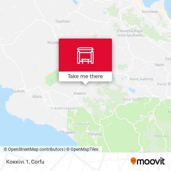 Κοκκίνι 1 map