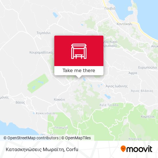 Κατασκηνώσεις Μωραϊτη map