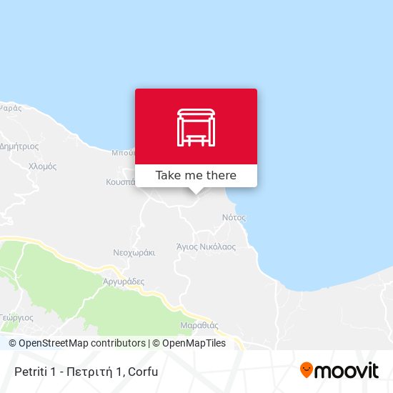 Petriti 1 - Πετριτή 1 map