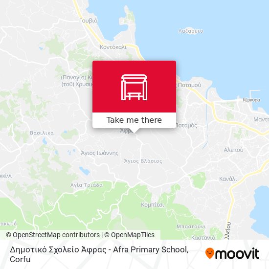 Δημοτικό Σχολείο Άφρας - Afra Primary School map