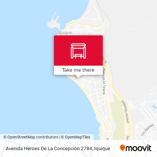 Avenida Heroes De La Concepción 2784 map