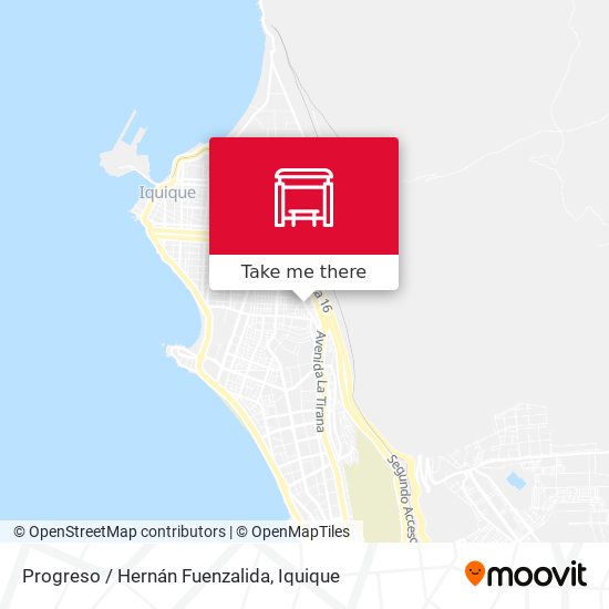 Progreso / Hernán Fuenzalida map