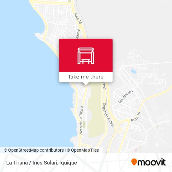 La Tirana / Inés Solari map