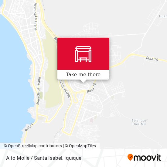 Mapa de Alto Molle / Santa Isabel