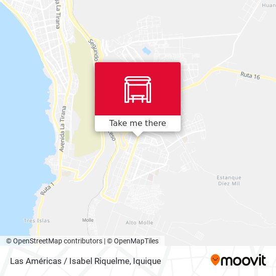 Mapa de Las Américas / Isabel Riquelme