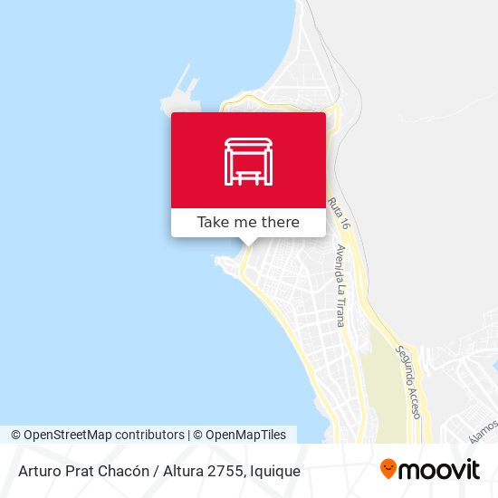 Arturo Prat Chacón / Altura 2755 map