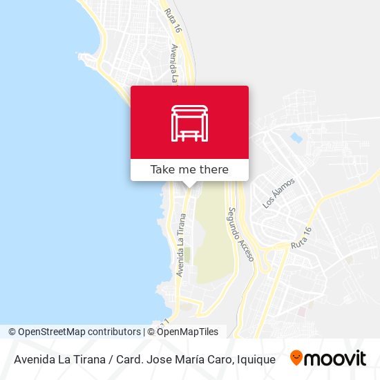 Avenida La Tirana / Card. Jose María Caro map