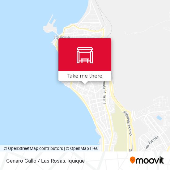 Mapa de Genaro Gallo / Las Rosas