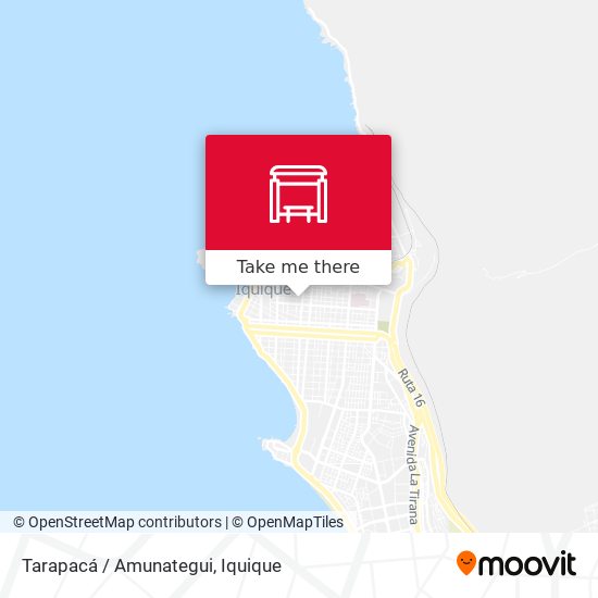 Tarapacá / Amunategui map