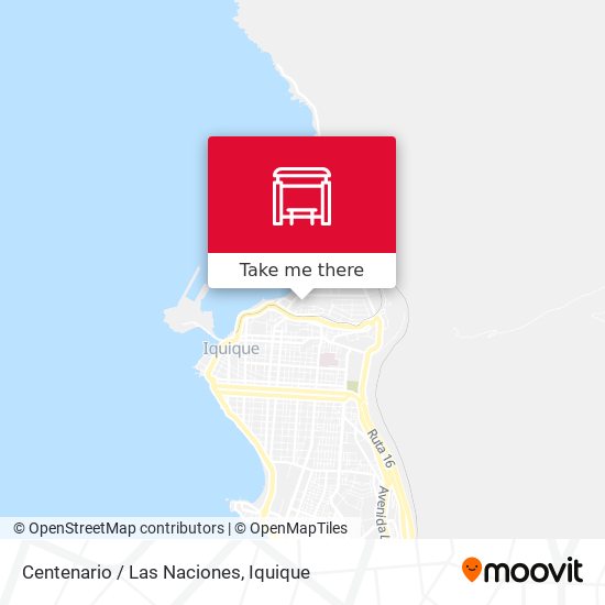 Mapa de Centenario / Las Naciones