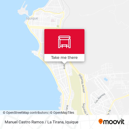 Manuel Castro Ramos / La Tirana map