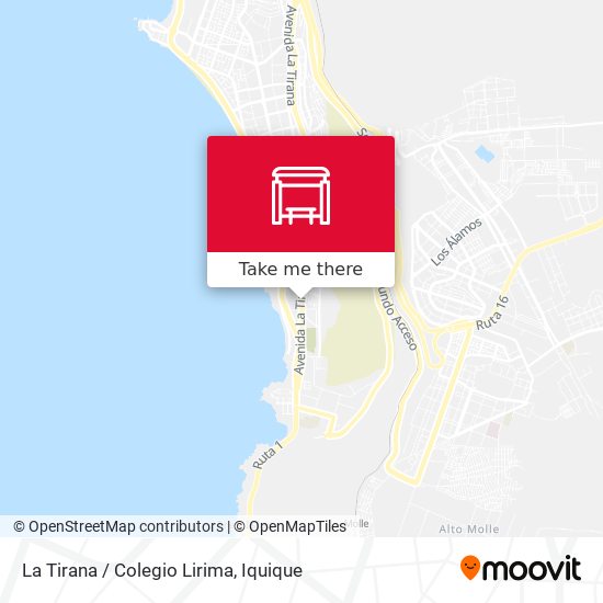 Mapa de La Tirana / Colegio Lirima
