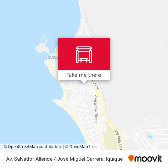 Mapa de Av. Salvador Allende / José Miguel Carrera
