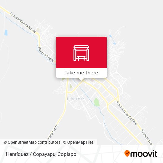 Mapa de Henríquez / Copayapu