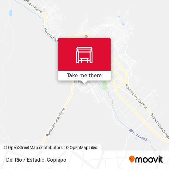 Mapa de Del Río / Estadio