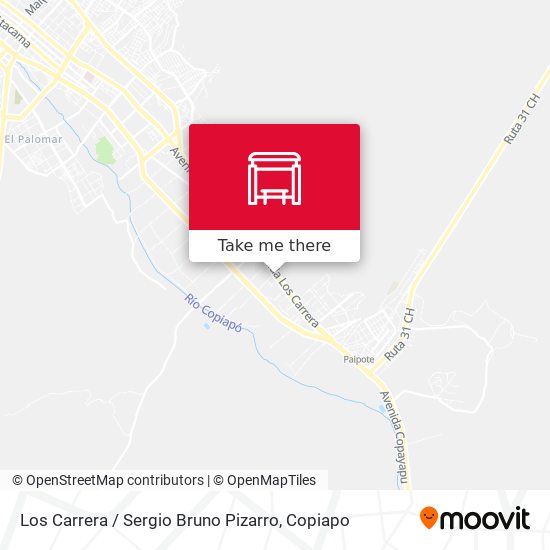 Los Carrera / Sergio Bruno Pizarro map