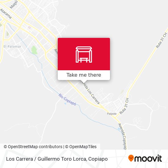 Mapa de Los Carrera / Guillermo Toro Lorca
