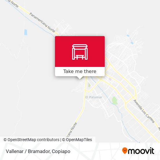 Mapa de Vallenar / Bramador