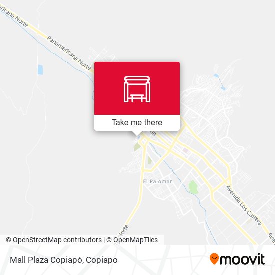 Mall Plaza Copiapó map