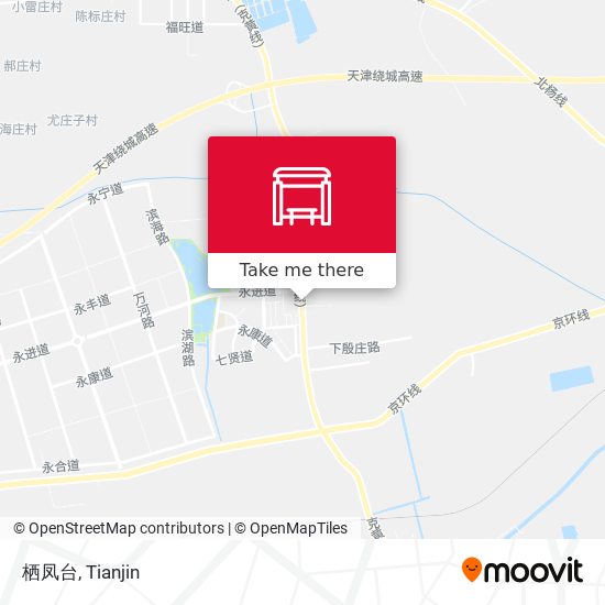 栖凤台 map